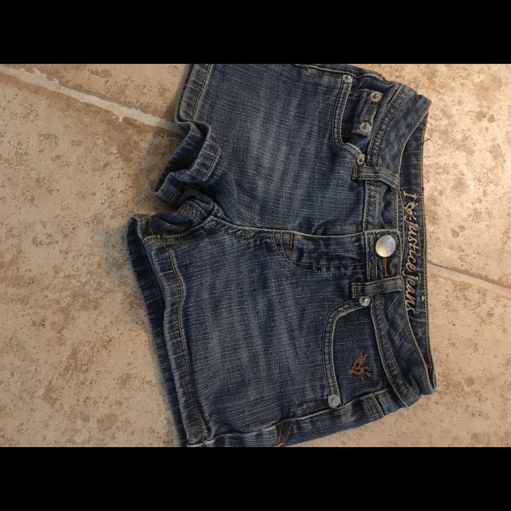 Girl’s Justice shorts size 8 Slim